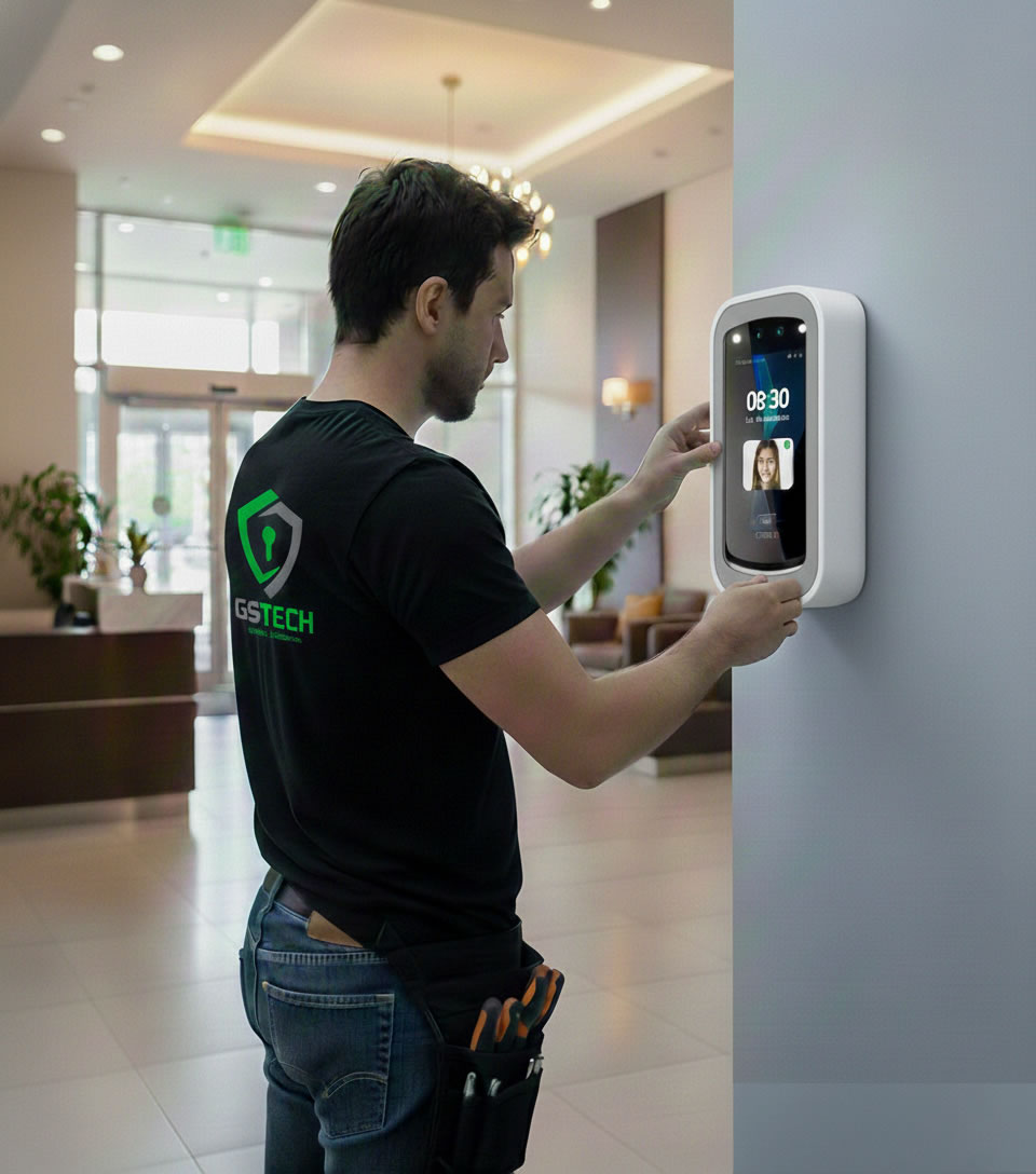 Suporte técnico de rua para controle de acesso e portões de garagem