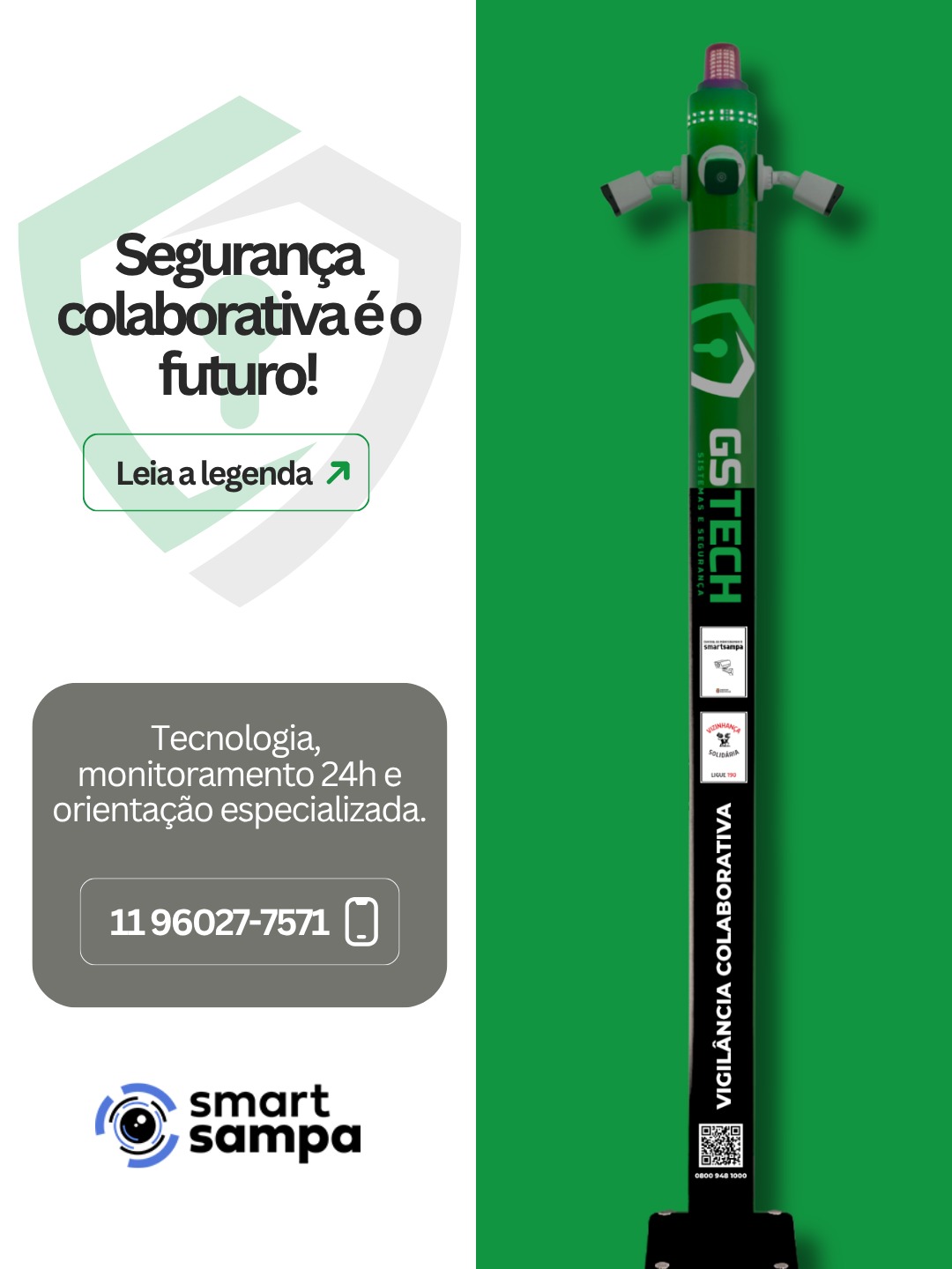 CFTV e controle de acesso GSTECH